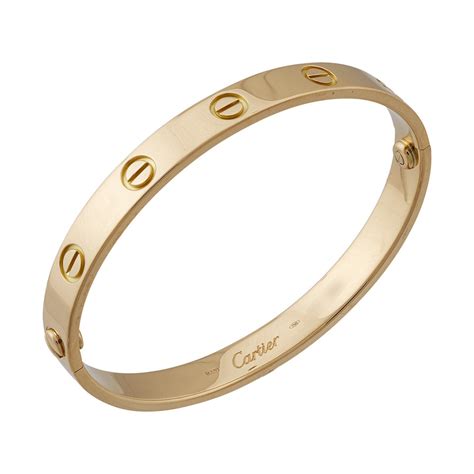 Cartier gold bracelet price